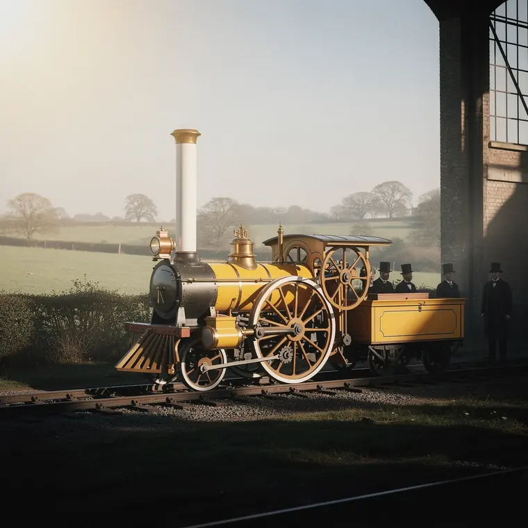 Rocket, 1829, Stephenson Locomotive