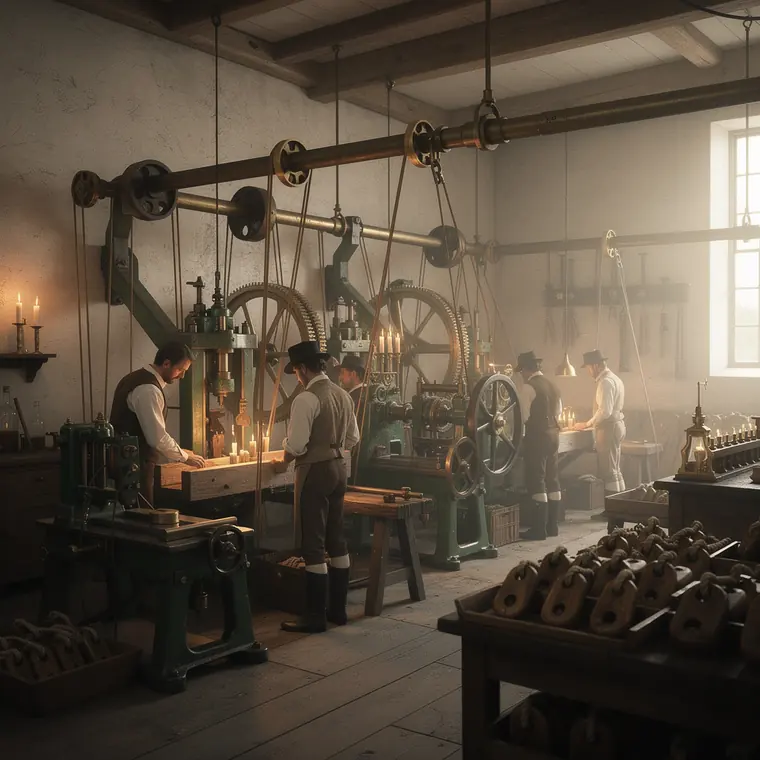 Portsmouth Block Mills, 1802, First Steam Powered Mill