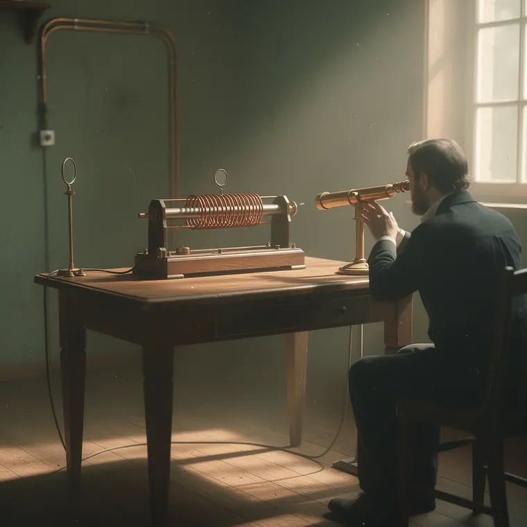 Gauss Weber Telegraph, 1833, Galvanometer Telegraph