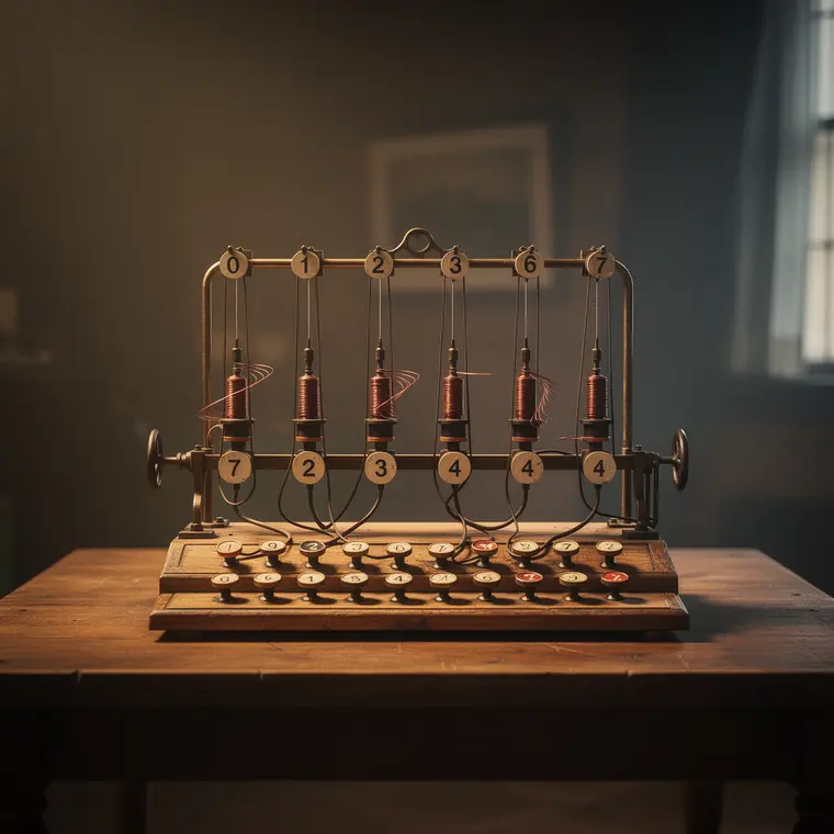 Schilling Needle Telegraph, 1832, Needle Telegraph