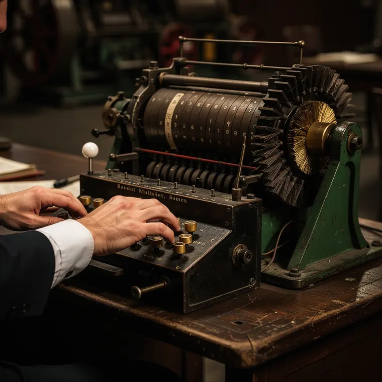 Baudot Multiplex, 1874, Multiplex Telegraph