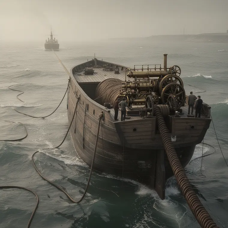 Dover Calais Cable, 1851, Submarine Cable