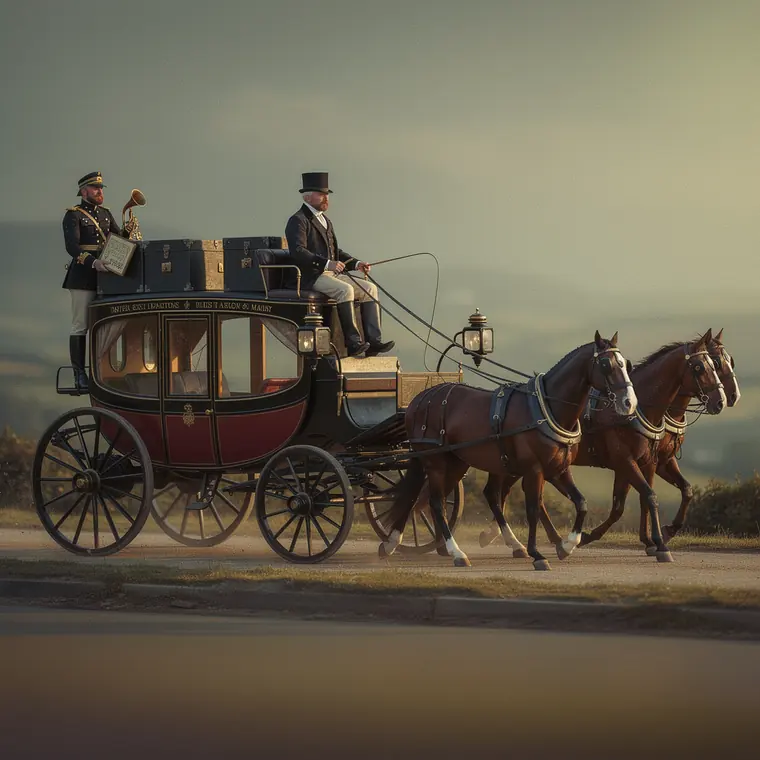 Quicksilver Mail Coach, 1835, Mail Coach