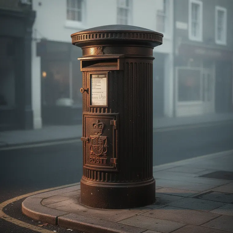 Jersey Pillar Box, 1852, Letter Box