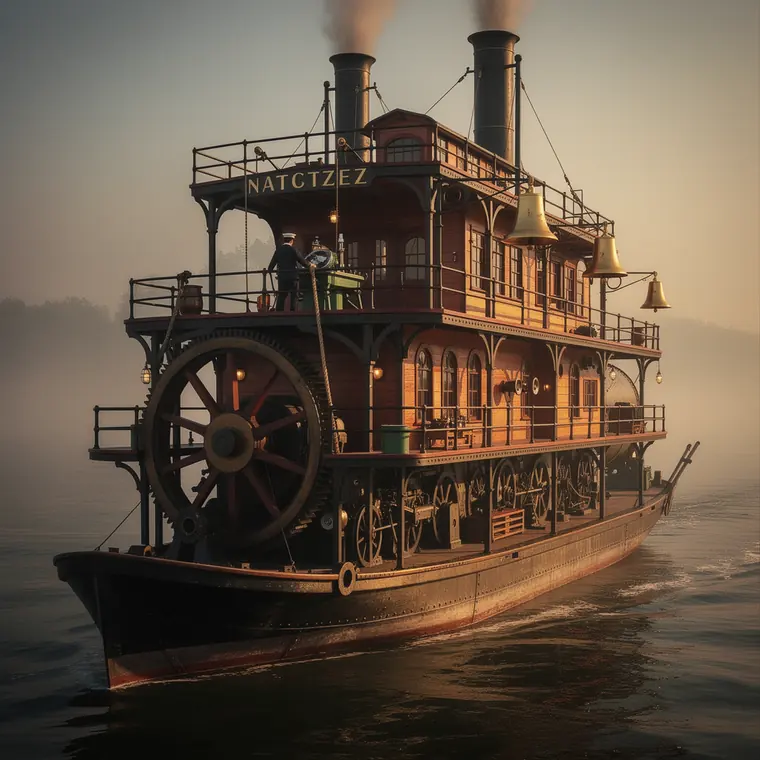 Natchez, 1869, Pilot House