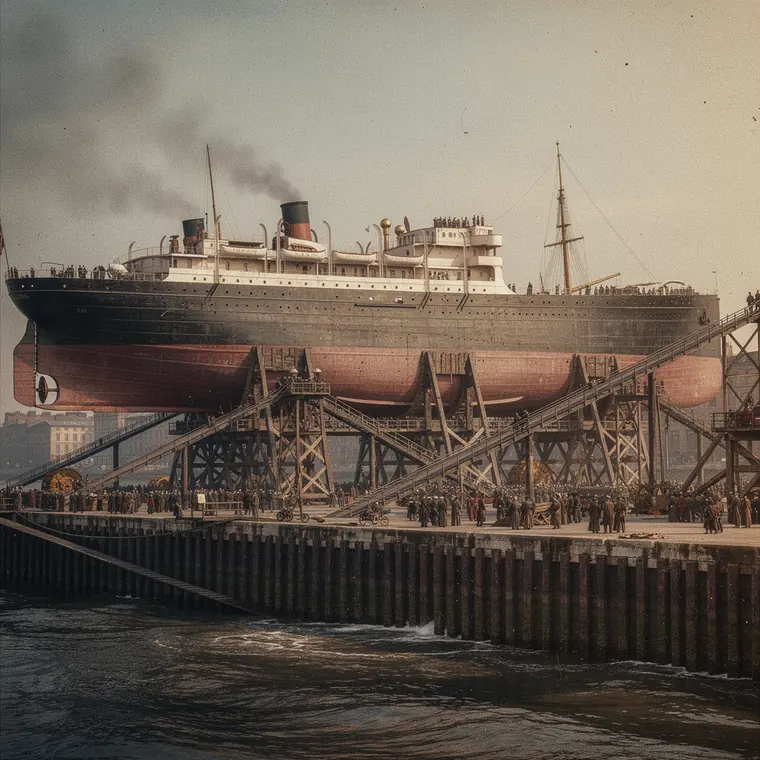 Great Eastern, 1858, Paddle and Screw Steamer