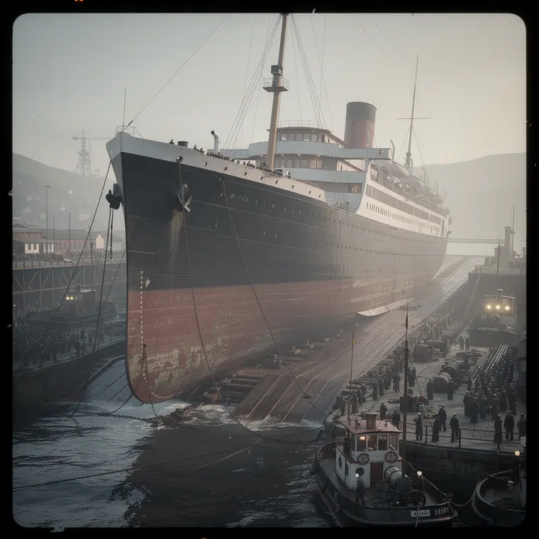 Lusitania, 1906, Turbine Express Steamer