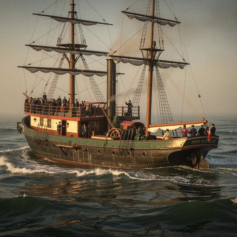 Rattler, 1845, Screw Sloop