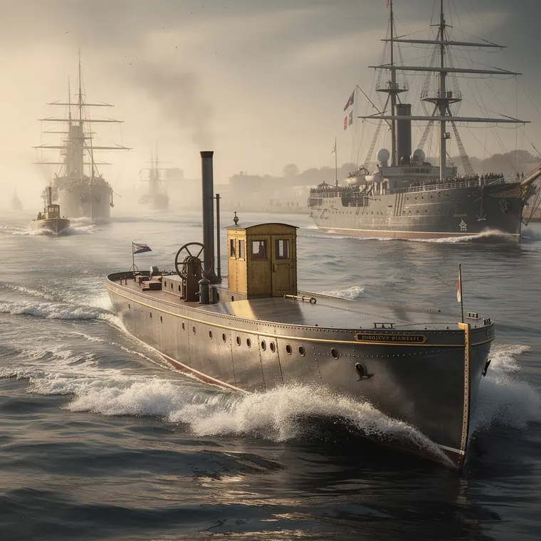 Turbinia, 1897, Turbine Steamer