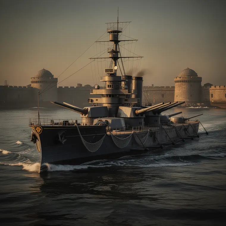Dreadnought, 1906, Turbine Battleship