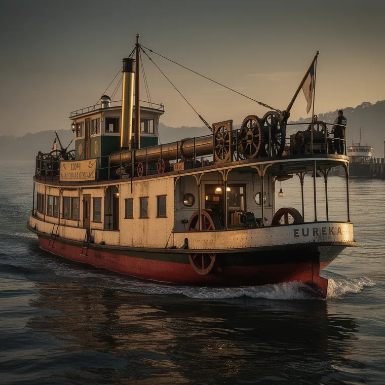 Eureka, 1922, Walking Beam Ferry