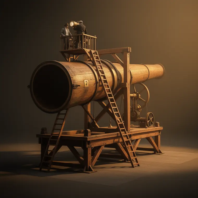 Herschel Forty Foot, 1789, Reflecting Telescope