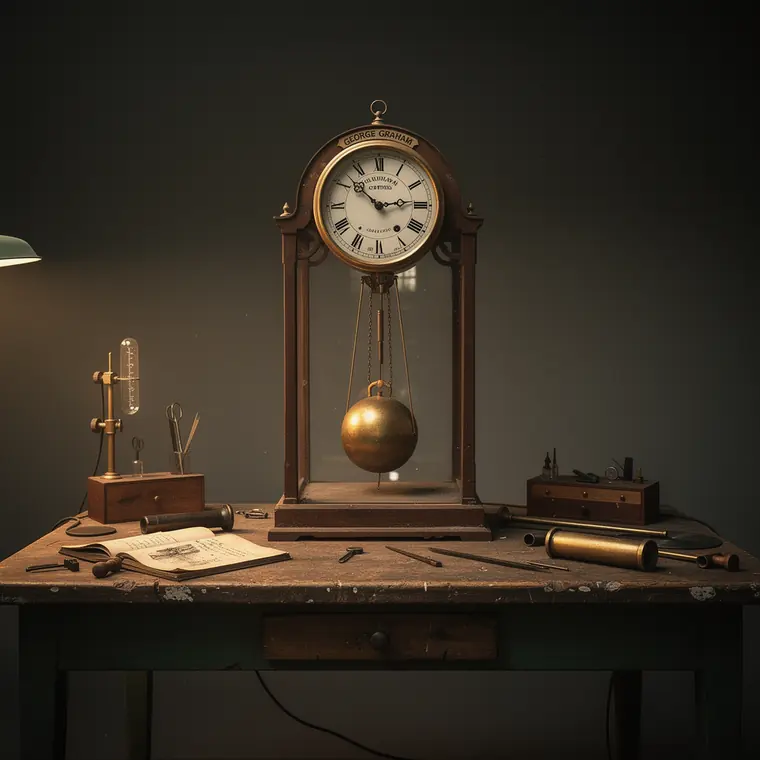 Graham Mercury Regulator, 1726, Precision Pendulum Clock