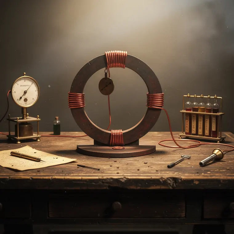 Faraday Induction Ring, 1831, Induction Ring