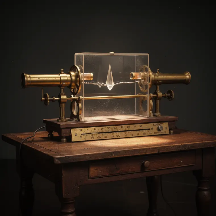 Kirchhoff Bunsen Spectroscope, 1860, Spectroscope