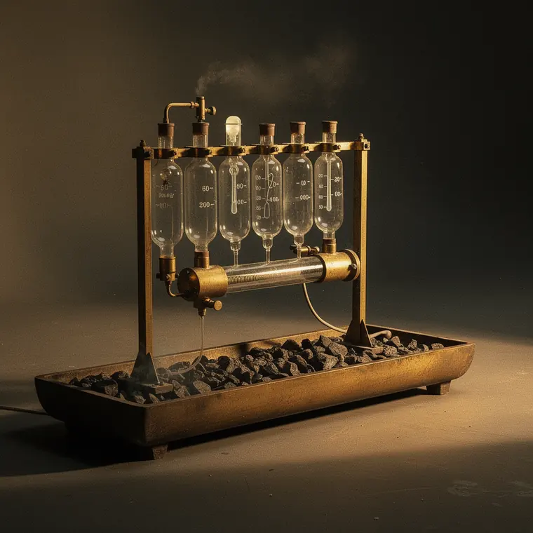 Liebig Kaliapparat, 1831, Combustion Analysis