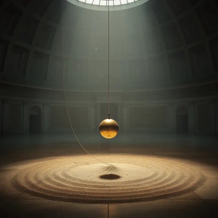 Pantheon Pendulum, 1851, Pendulum Experiment