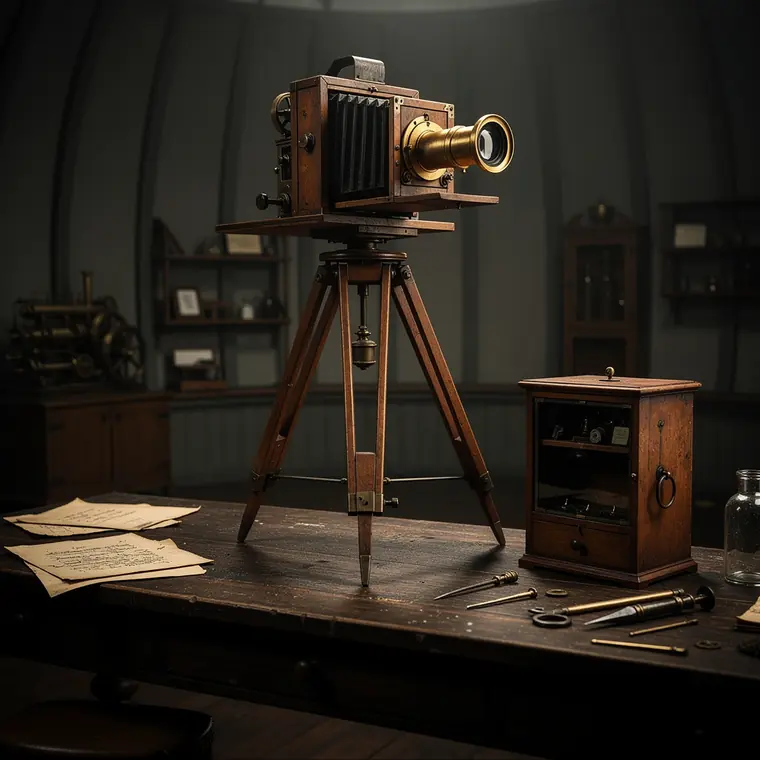 Giroux Daguerreotype Camera, 1839, Daguerreotype