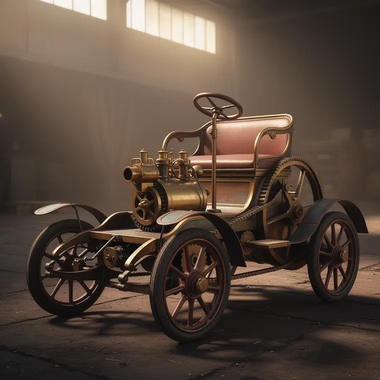 Benz Velo, 1894, Light Production Motor Car