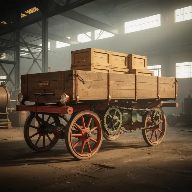 Daimler Motorlastwagen, 1896, Motor Lorry