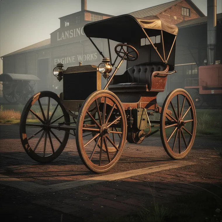 Olds Benzinwagen, 1897, Petrol Carriage
