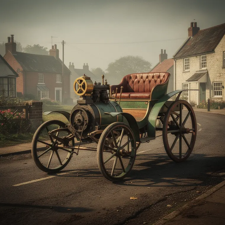 Arnold Motor Carriage, 1896, Dogcart Motor Car
