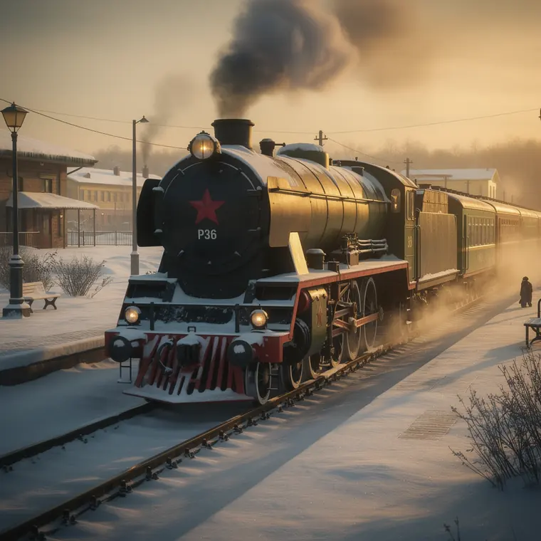 P36, 1950, Soviet Express Locomotive