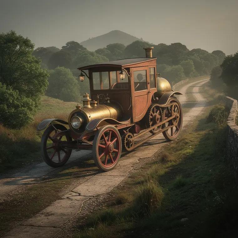 Stanley Dampf-Runabout, 1899, Steam Runabout