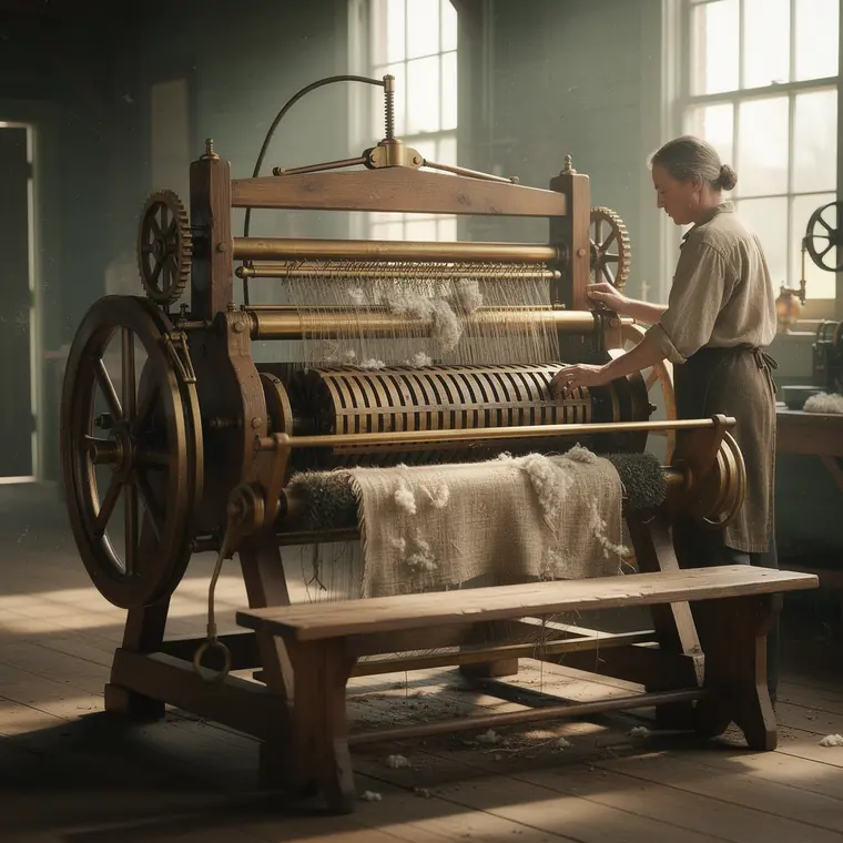 Cotton Gin, 1793, Cotton Gin