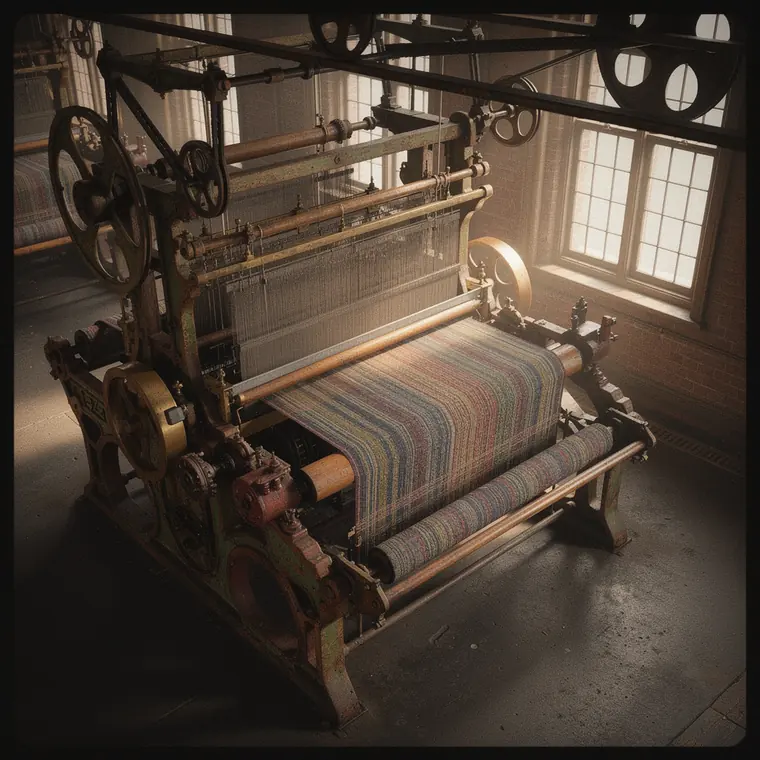 Horrocks Loom, 1803, Part Metal Loom