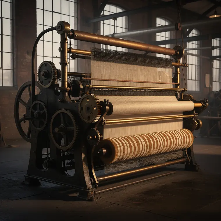 Radcliffe Dressing Frame, 1803, Sizing Machine