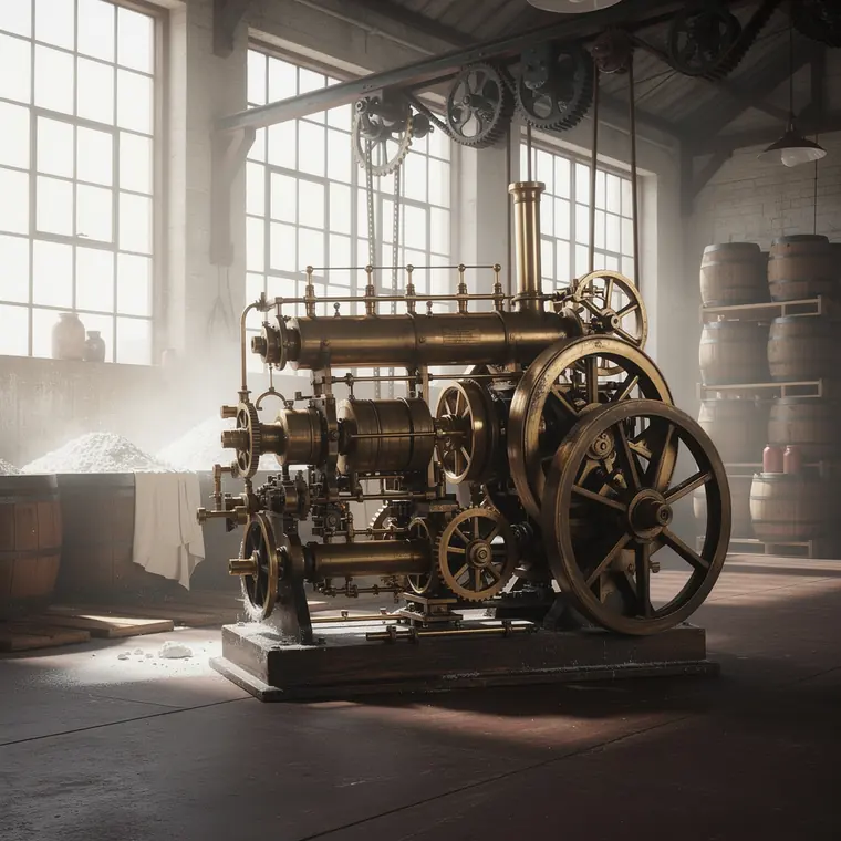 Tennant Bleach Works, 1799, Chloride of Lime Bleaching