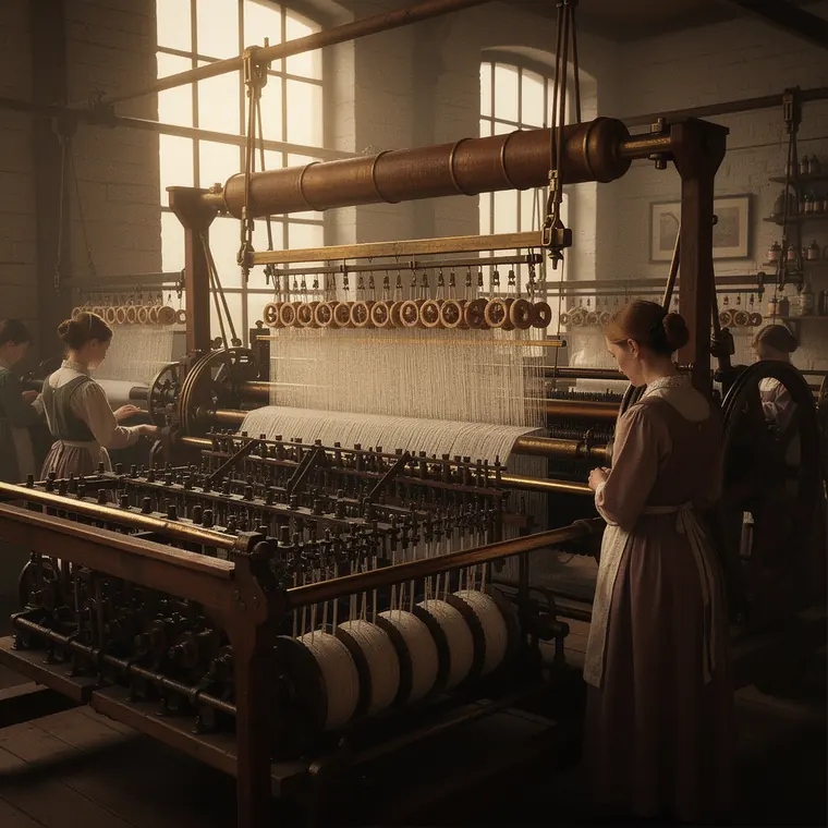 Ratingen Cromford, 1784, Early Spinning Mill