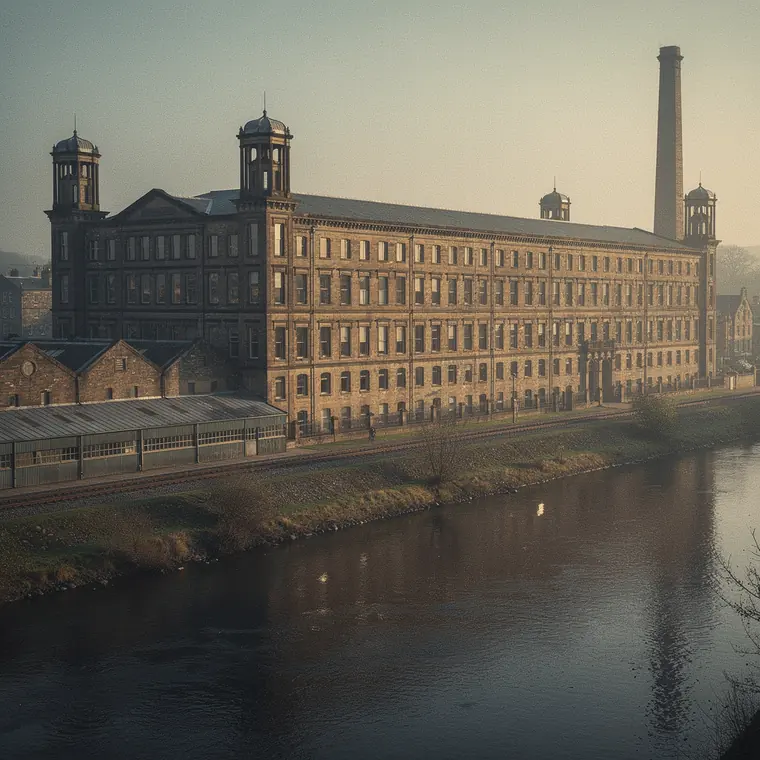 Salts Mill, 1853, Integrated Textile Mill