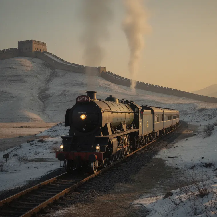 Chinese Steam Giant, 1956, QJ Class