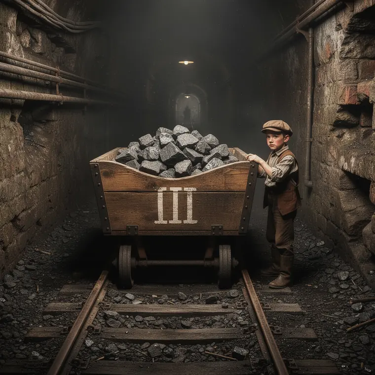 Kohlenhund, 1800, Wooden Mine Tub