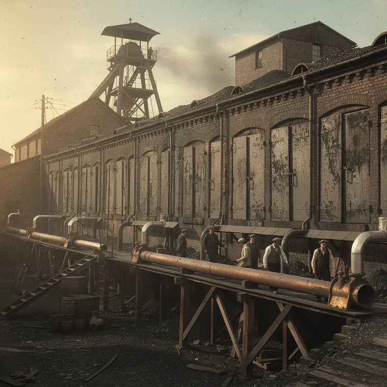 Otto-Hoffmann-Koksofenbatterie, 1881, By-Product Coke Oven