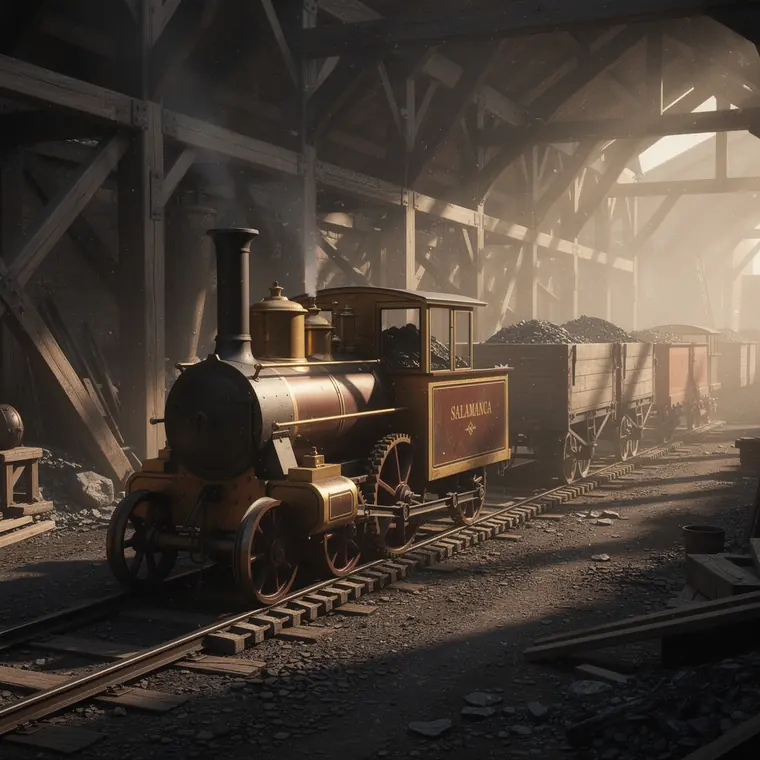 Salamanca, 1812, Blenkinsop Rack Locomotive