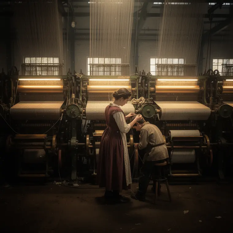 The Weaving Shed, 1835, Weaving Mill