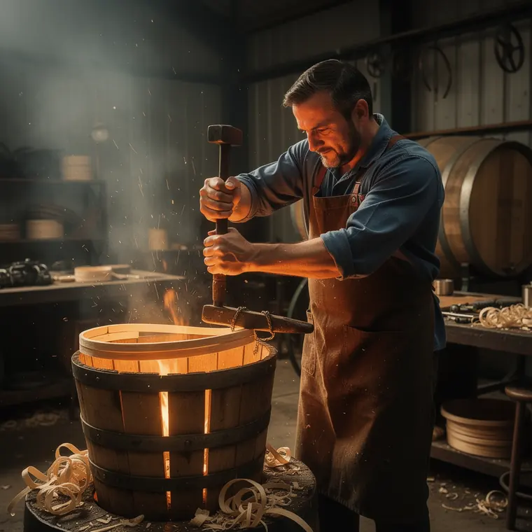The Cooper, 1860, Cooperage