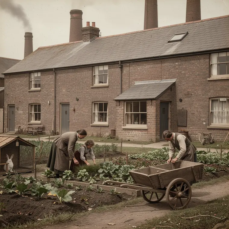 The Works Village, 1880, Company Housing Estate