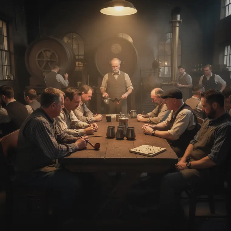 The Tap Room, 1880, Public House