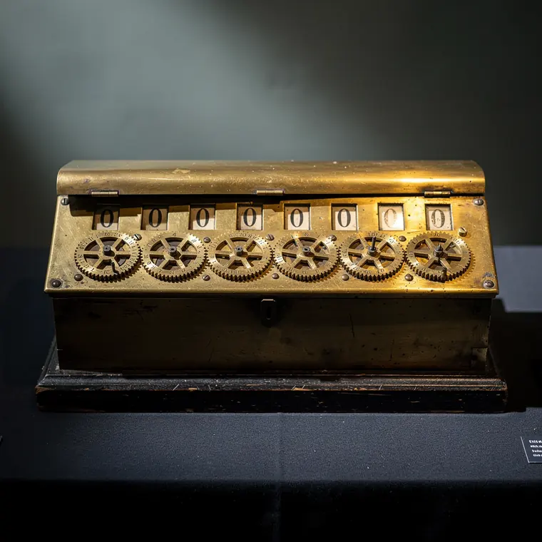 Pascaline, 1642, Pascal's Wheel Adder