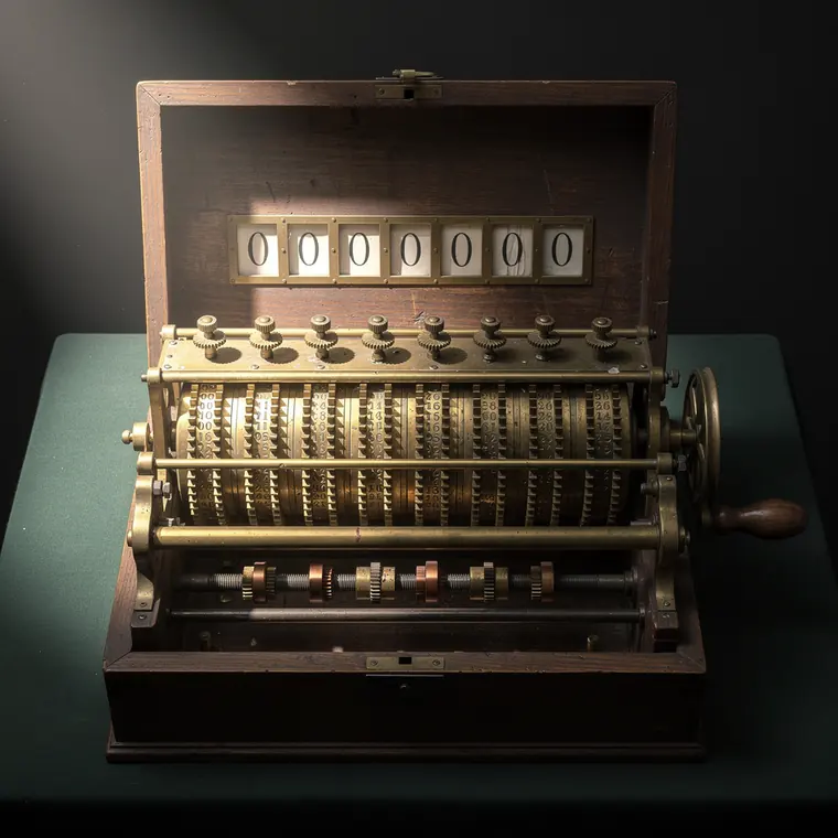 Leibniz Stepped Reckoner, 1694, Stepped Drum