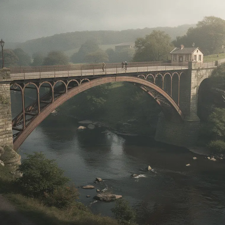 Iron Bridge, 1779, Cast Iron Arch
