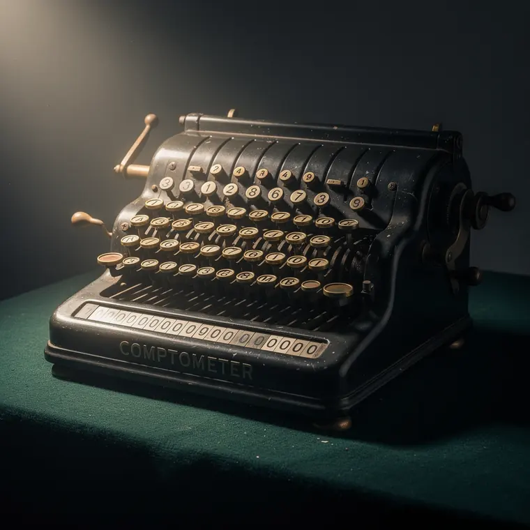 Comptometer Model H, 1926, Key-Driven