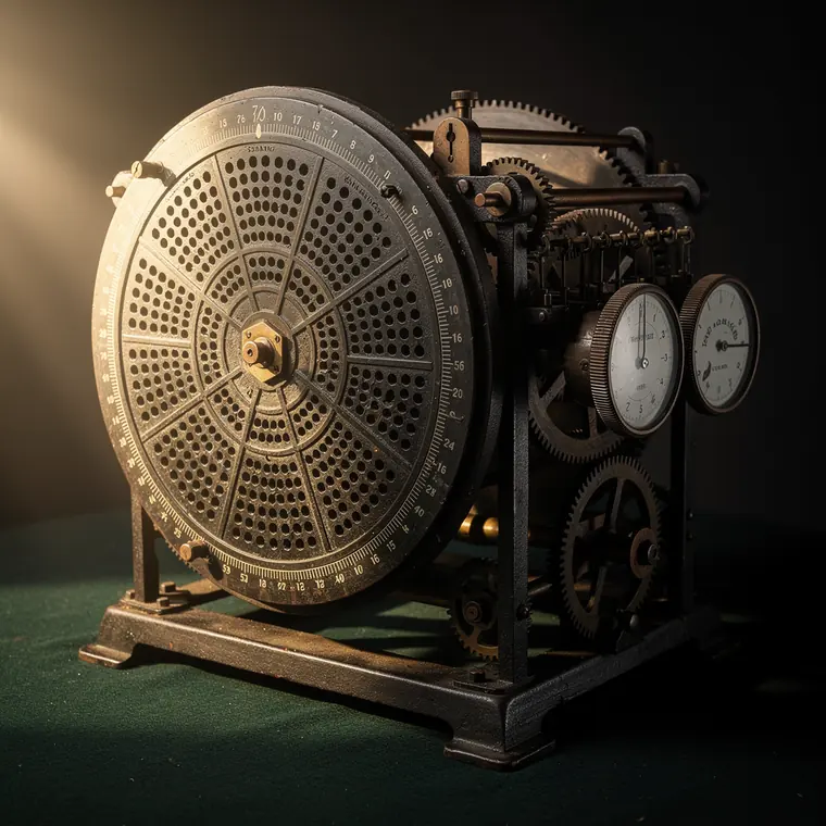 Verea Direct Multiplier, 1878, Multiplication Cylinder