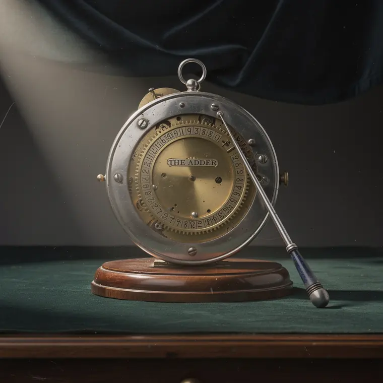 Webb Adder, 1868, Disc Adder