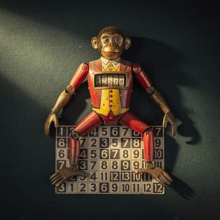 Consul the Educated Monkey, 1916, Pantograph Toy