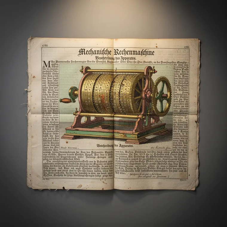 Müller's Proposal, 1786, Difference Engine, Proposed